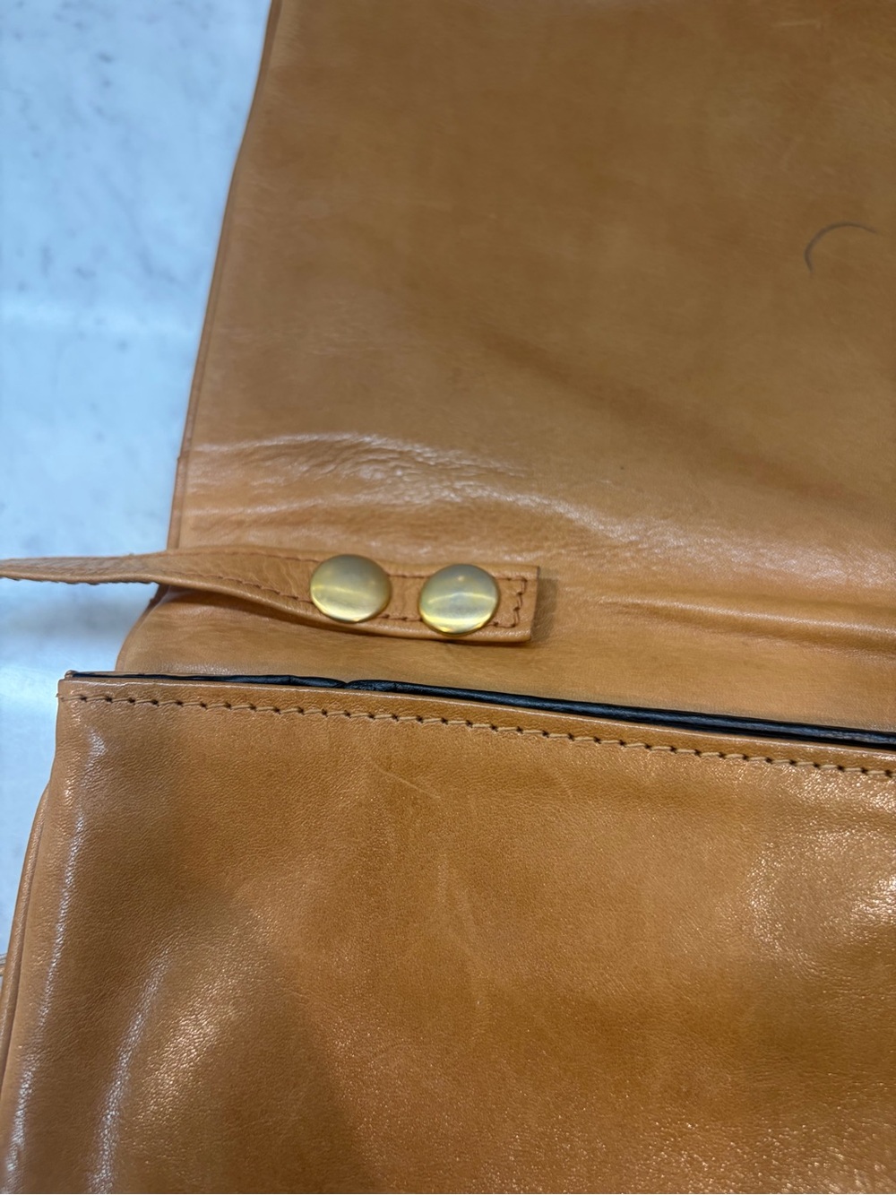 Vintage Bloomingdale’s Made in Italy Woven Leather Shoulder Bag Clutch - Picture 8 of 11